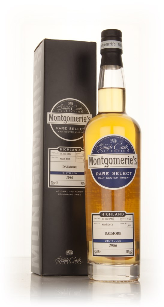 Dalmore 26 Year Old 1986 (cask 3101) - Rare Select (Montgomerie's)