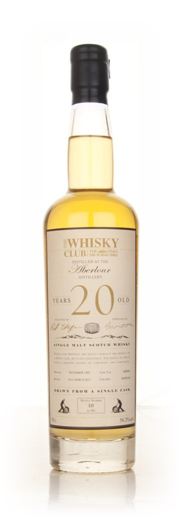 Aberlour 20 Year Old 1992 (The Whisky Club) 70cl