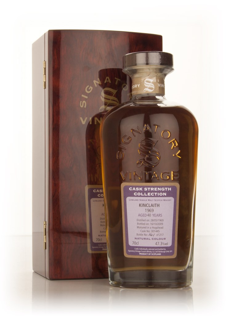 Kinclaith 40 Year Old 1969 (cask 301445) - Cask Strength Collection (Signatory) 70cl