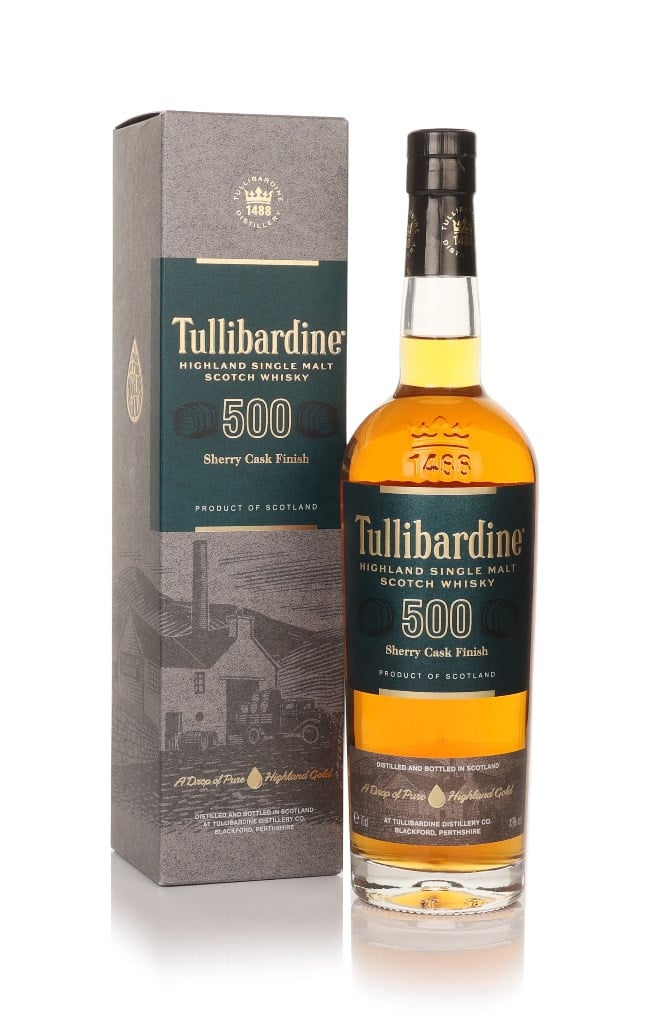 Tullibardine Tullibardine 500 Sherry Cask Finish 70cl Tullibardine 500 Sherry Cask Finish 70cl 70cl • 43% 4.0 4.0