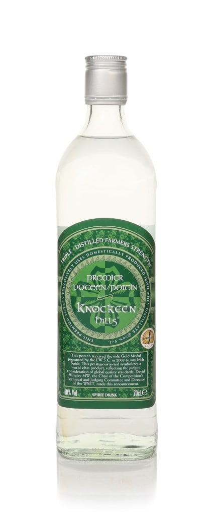 Knockeen Hills Irish Poteen Farmer's Strength 70cl