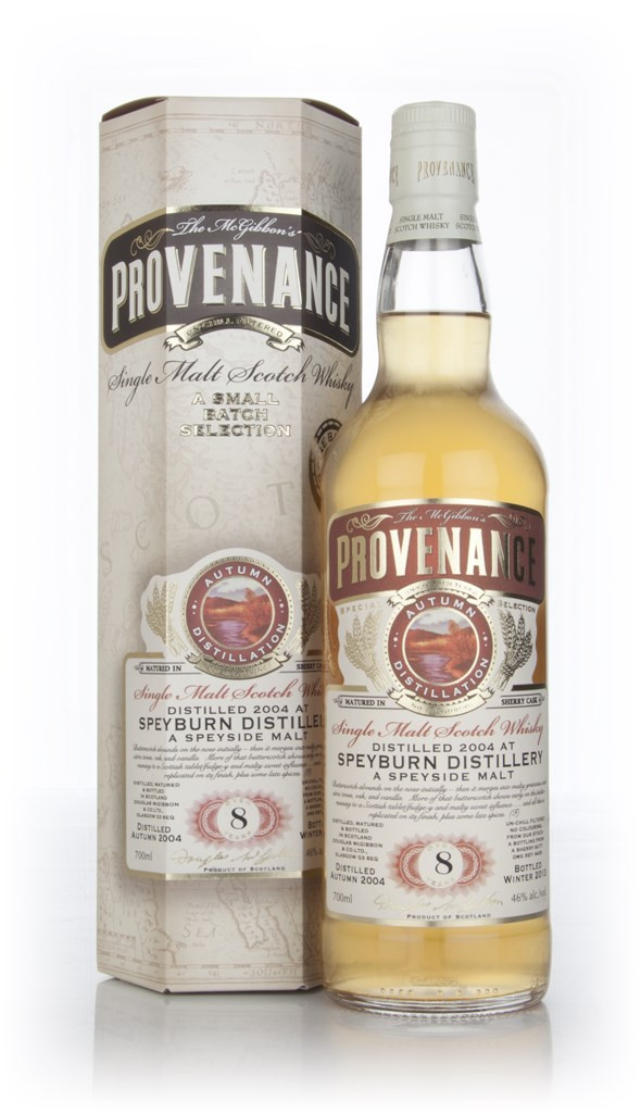 Speyburn 8 Year Old 2004 - Provenance (Dougas Laing) 70cl