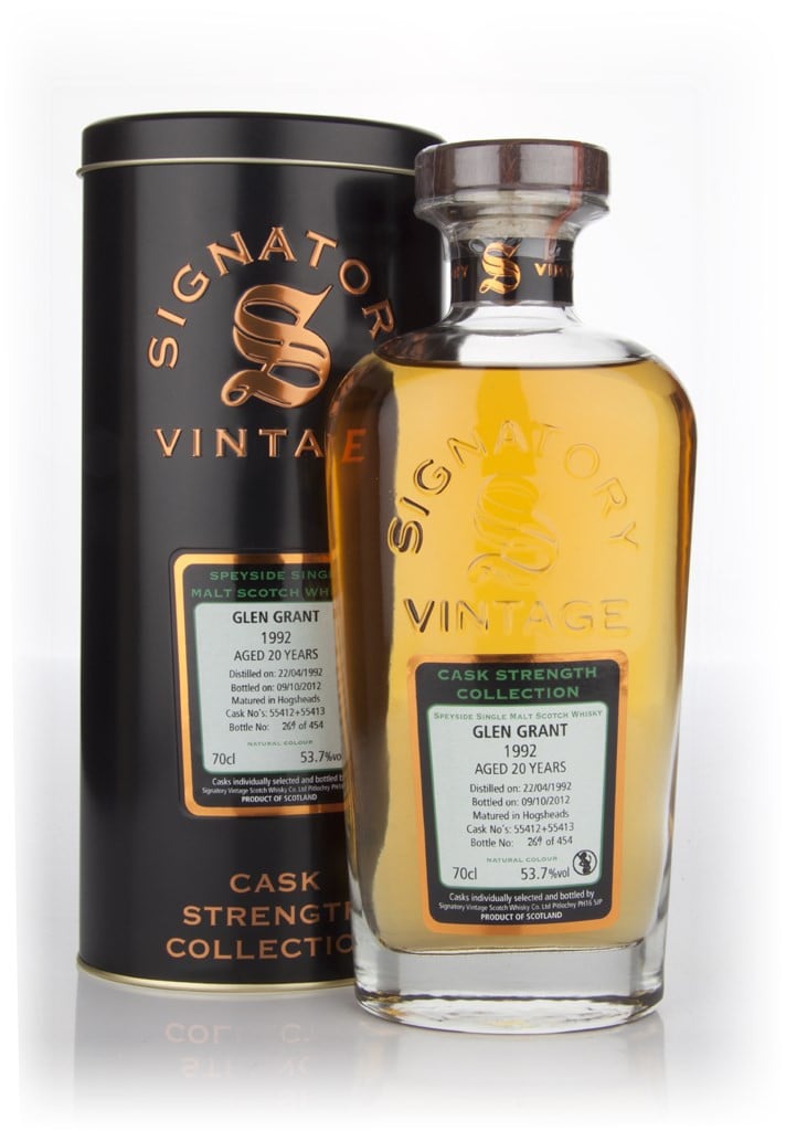 Glen Grant 20 Year Old 1992 - Cask Strength Collection (Signatory) 70cl