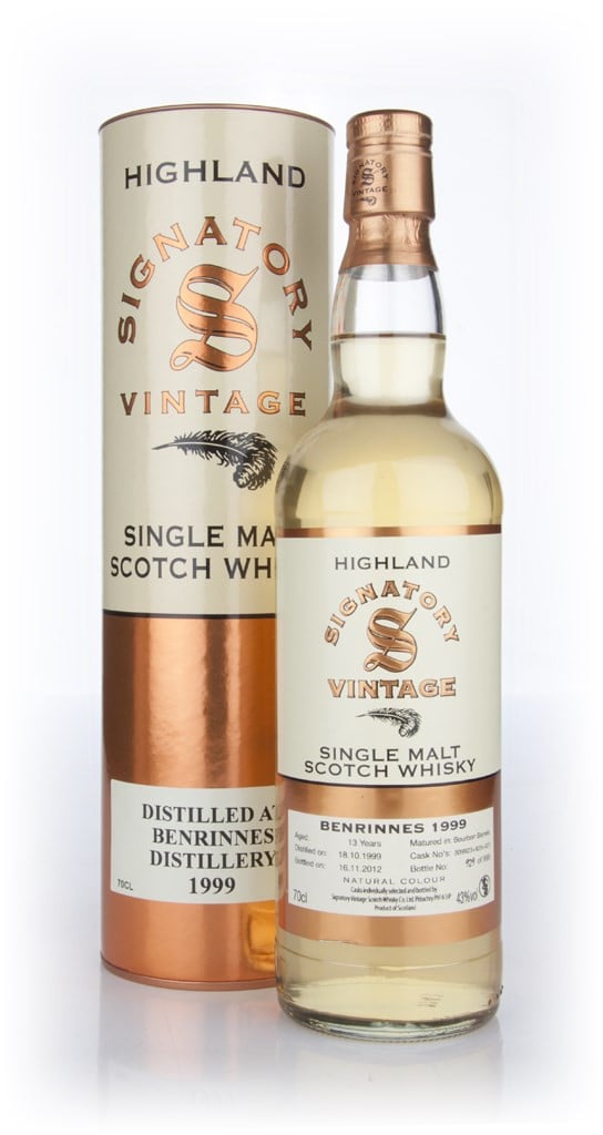 Benrinnes 13 Year Old 1999 (Signatory) 70cl