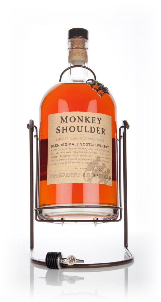 Monkey Shoulder Blended Malt Scotch Whisky - 'Gorilla' 450cl