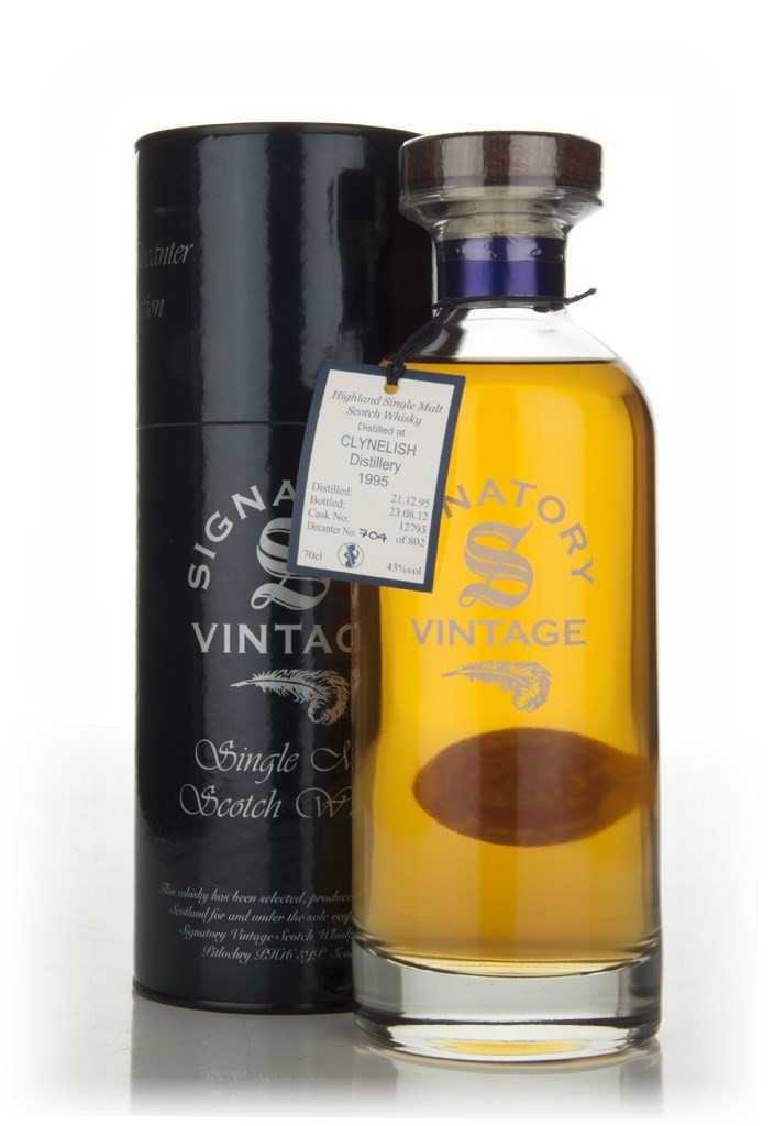 Clynelish 16 Year Old 1995 (cask 12793) - Ibisco Decanter (Signatory) 70cl