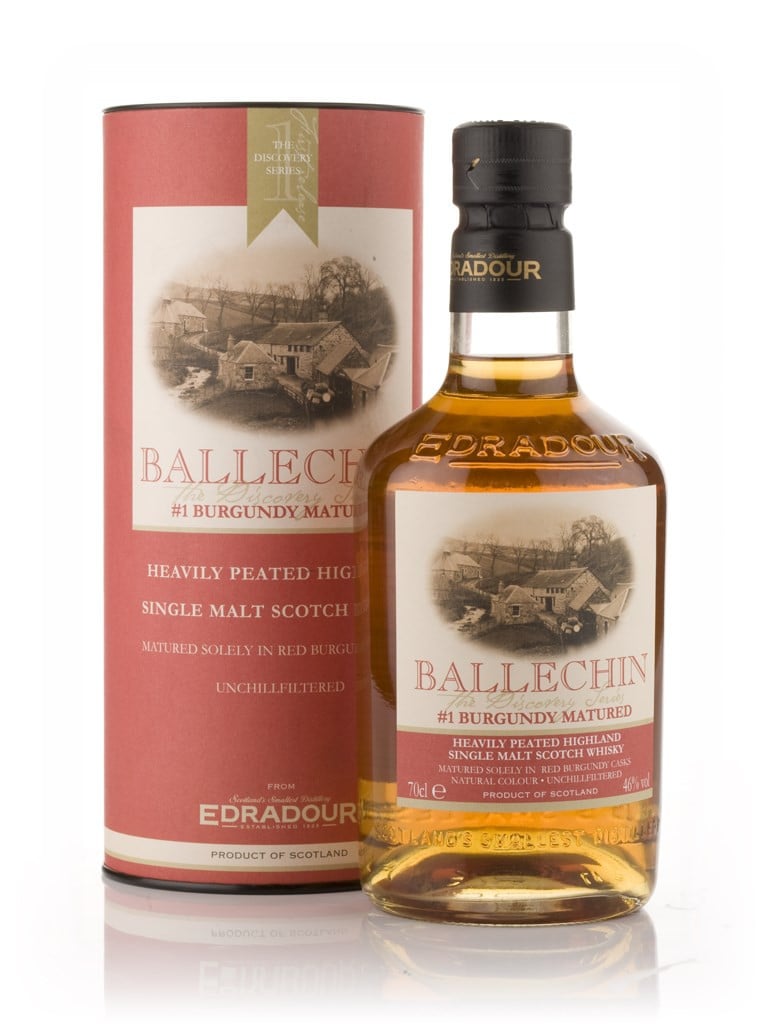 Edradour Ballechin #1 Burgundy Cask Matured (The Discovery Series) 70cl