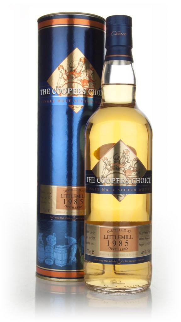 Littlemill 27 Year Old 1985 - The Coopers Choice (The Vintage Malt Whisky Co.) 70cl