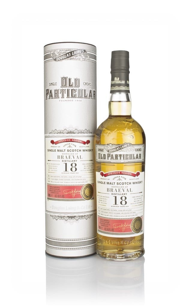 Braeval 18 Year Old 2001 (cask 13724) - Old Particular (Douglas Laing) 70cl