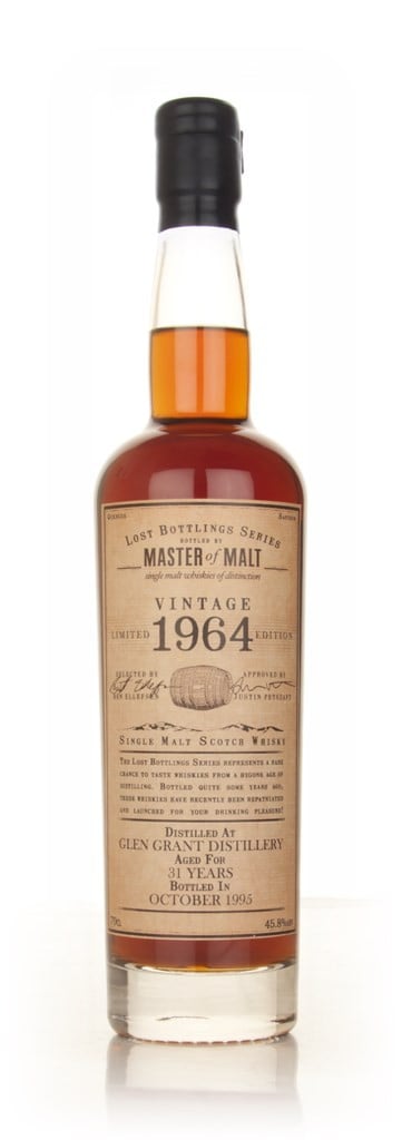 Glen Grant 31 Year Old 1964 - Lost Bottlings Series (Master of Malt) 70cl