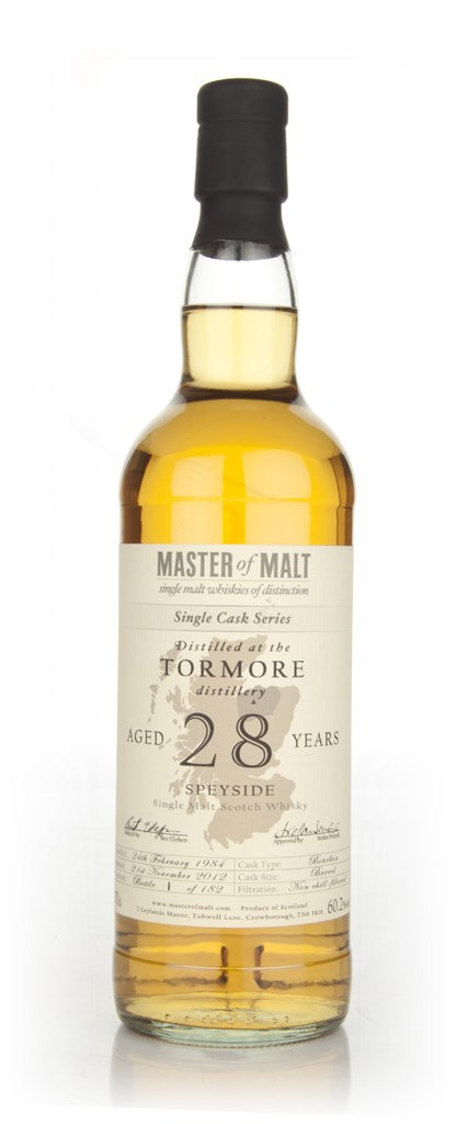 Tormore 28 Year Old - Single Cask (Master of Malt) 70cl