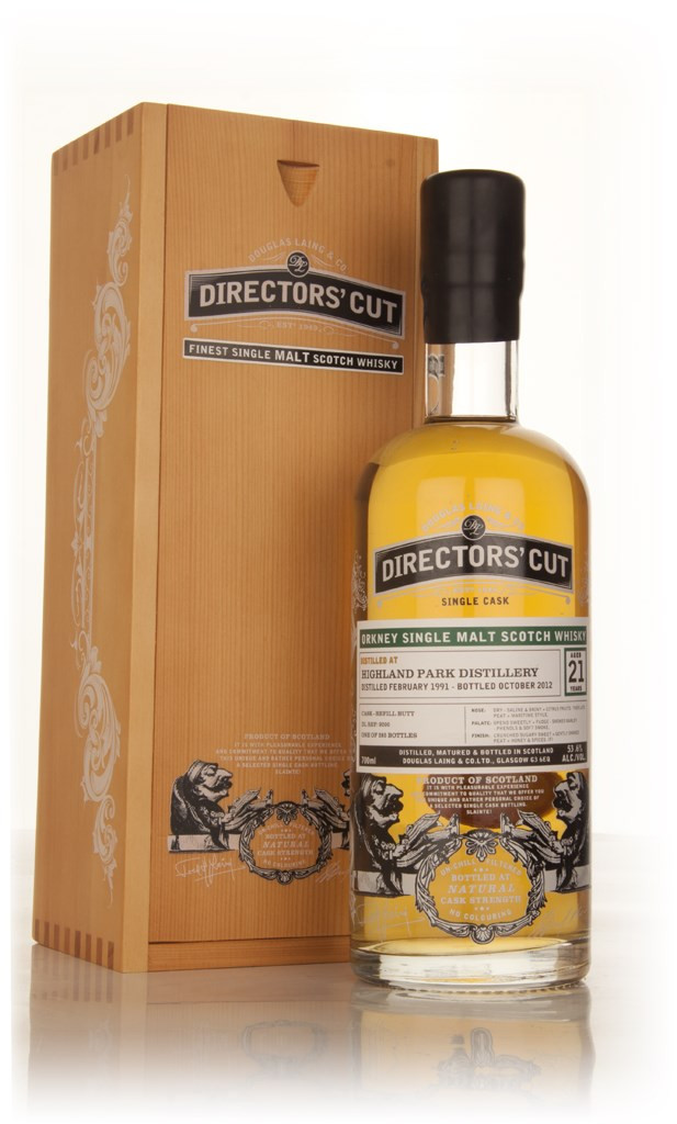 Highland Park 21 Year Old 1991 (cask 9200) - Directors' Cut (Dounglas Laing) 70cl
