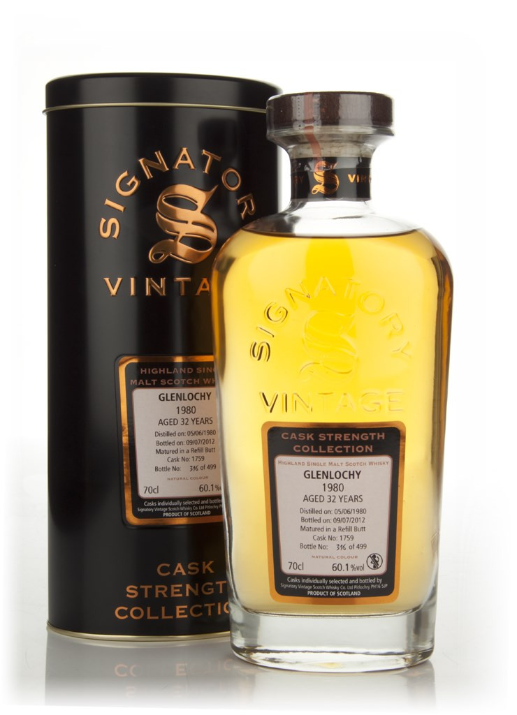 Glenlochy 32 Year Old 1980 (cask 1759) - Cask Strength Collection (Signatory) 70cl