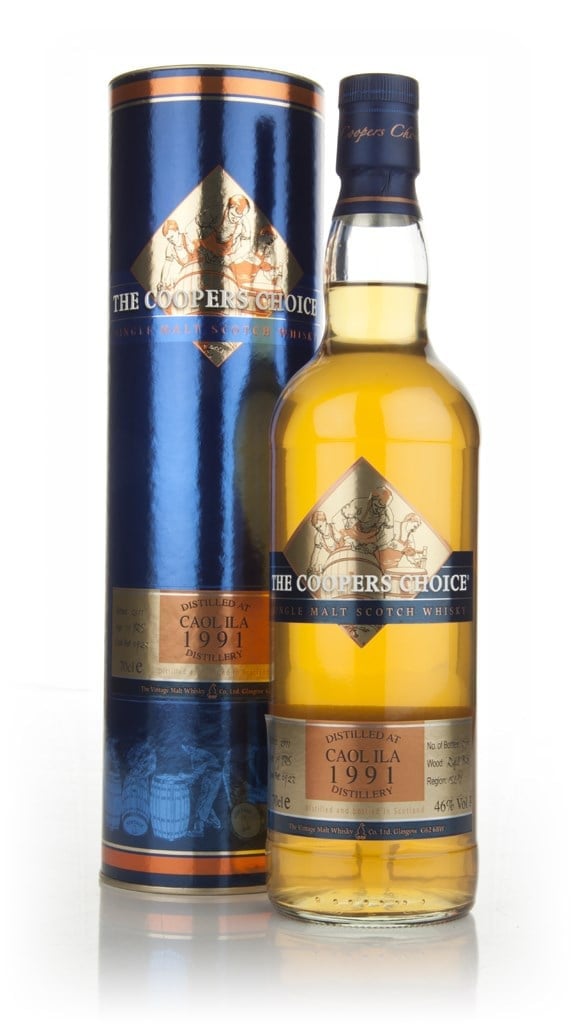 Caol Ila 19 Year Old 1991 - The Coopers Choice (The Vintage Malt Whisky Co.) 70cl