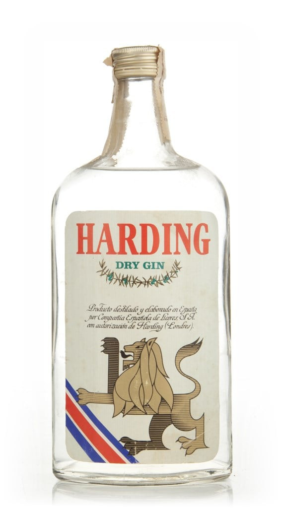 Harding London Dry Gin - 1970s 100cl