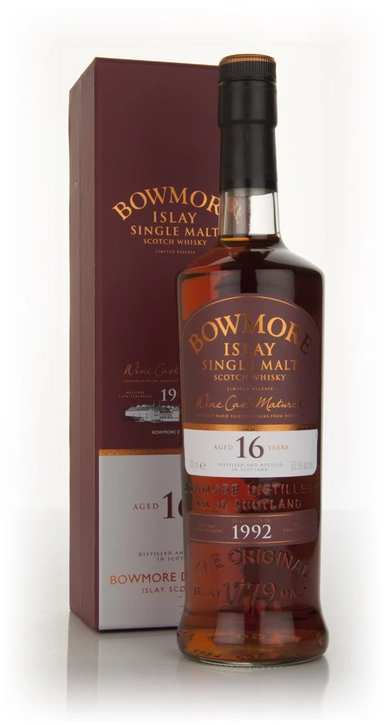 Bowmore 16 Year Old 1992 Bordeaux Wine Cask Matured