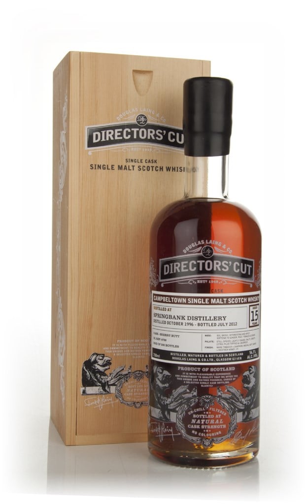 Springbank 15 Years Old 1996 (cask 8700) - Directors' Cut (Douglas Laing) 70cl
