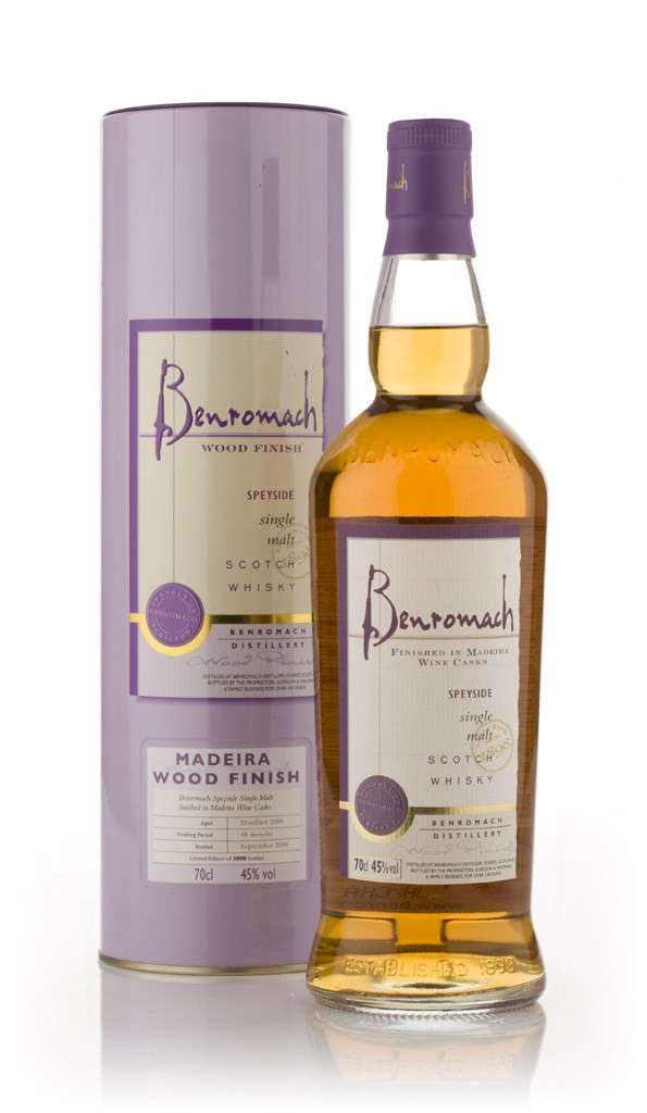 Benromach 2000 (bottled 2008) - Madeira Wood Finish 70cl Whisky