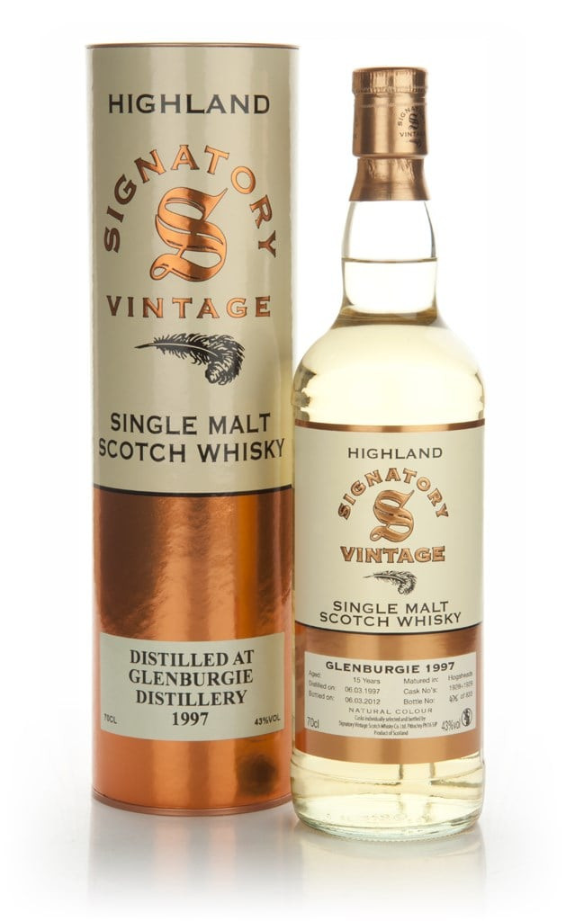 Glenburgie 15 Year Old 1997 (Signatory) 70cl