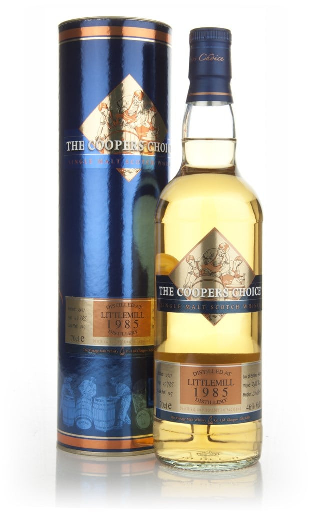 Littlemill 25 Year Old 1985 - The Coopers Choice (The Vintage Malt Whisky Co.) 70cl