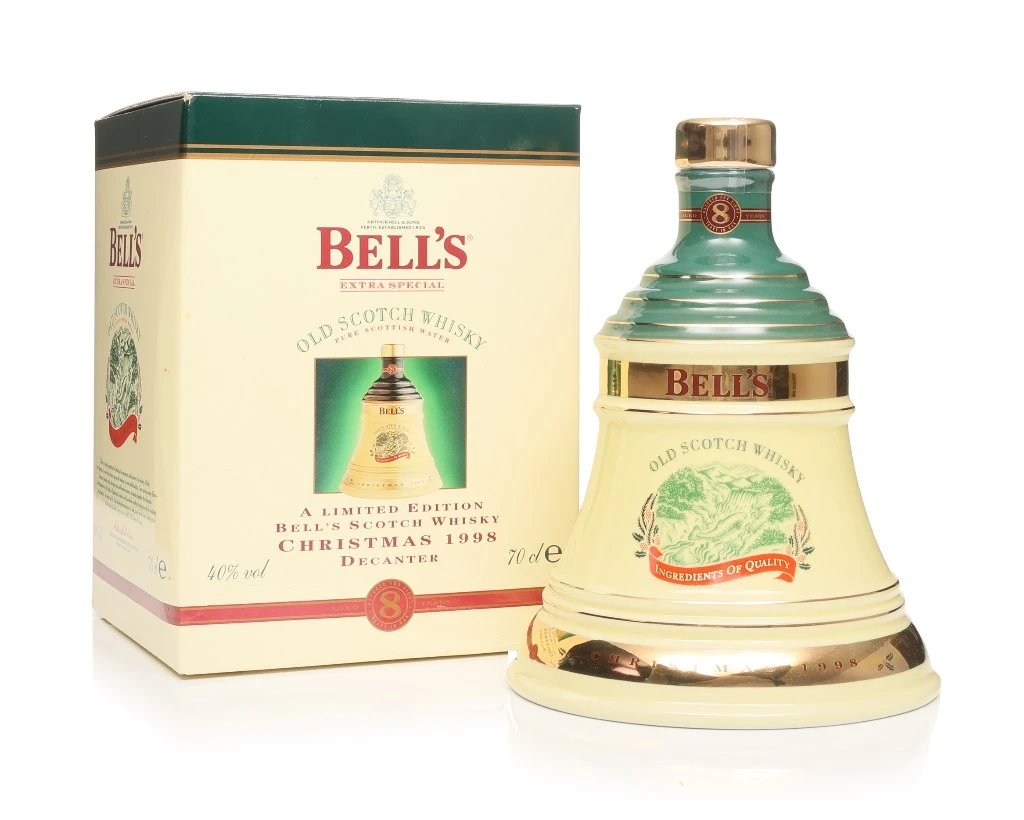 Bell's 1998 Christmas Decanter