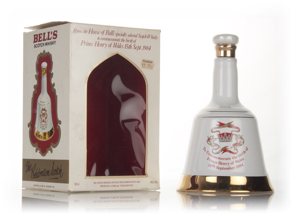 Bell's Birth of Prince Henry of Wales Decanter - 1984 50cl Whisky