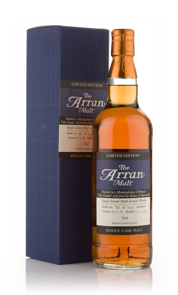 Arran Montepulciano d'Abruzzo Finish (outturn: 317) 70cl