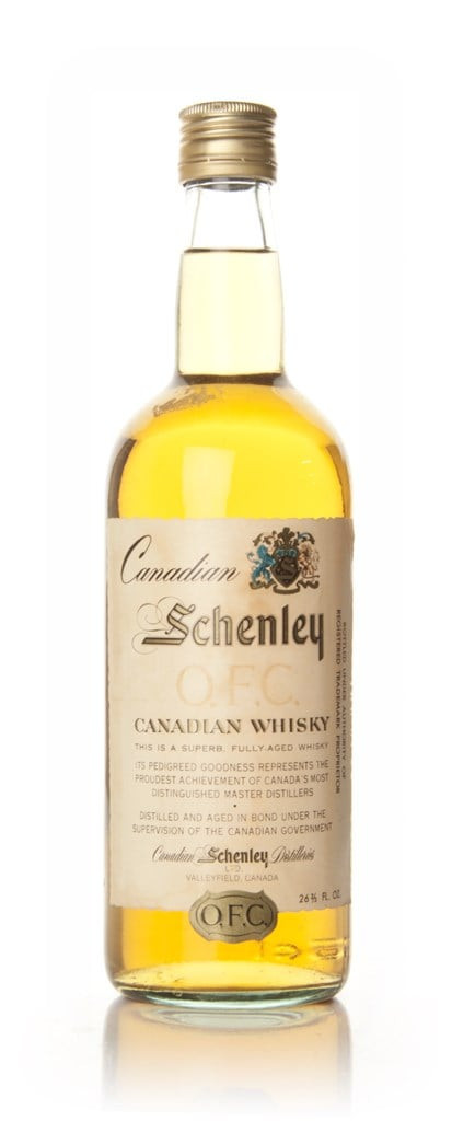 Schenley O.F.C. Canadian Whisky - 1960s 75cl