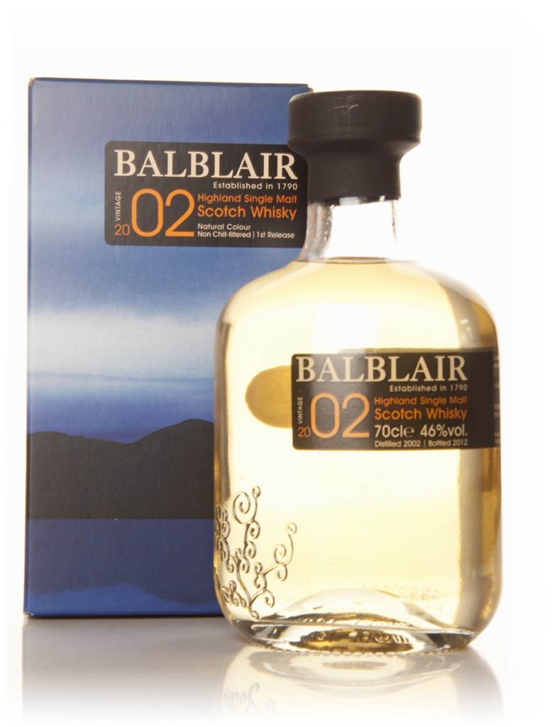 Balblair 2002 (bottled 2012) - 1st Release 70cl Whisky