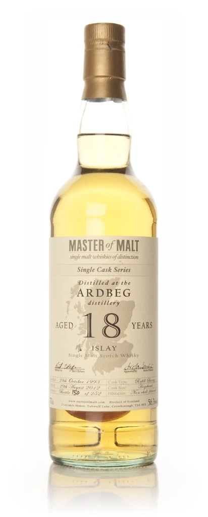 Ardbeg 18 Year Old 1993 - Single Cask (Master of Malt)