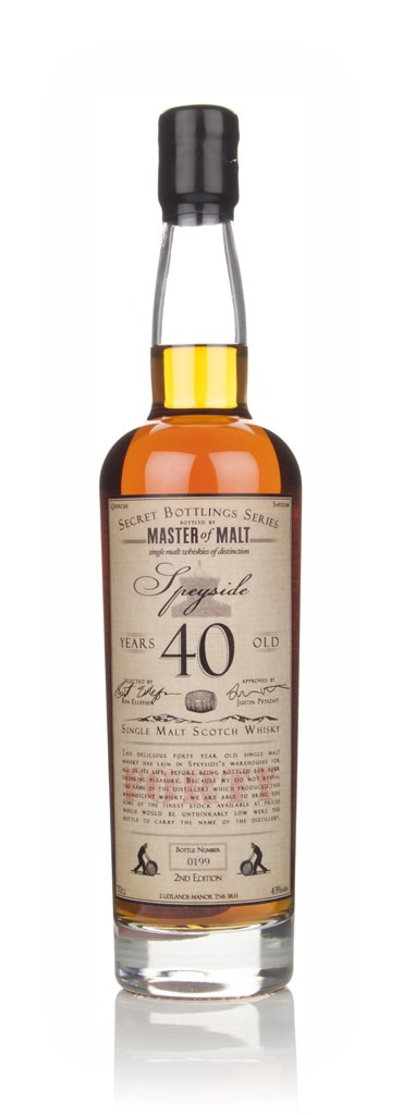 Master of Malt 40 Year Old Speyside (2nd Edition) 70cl