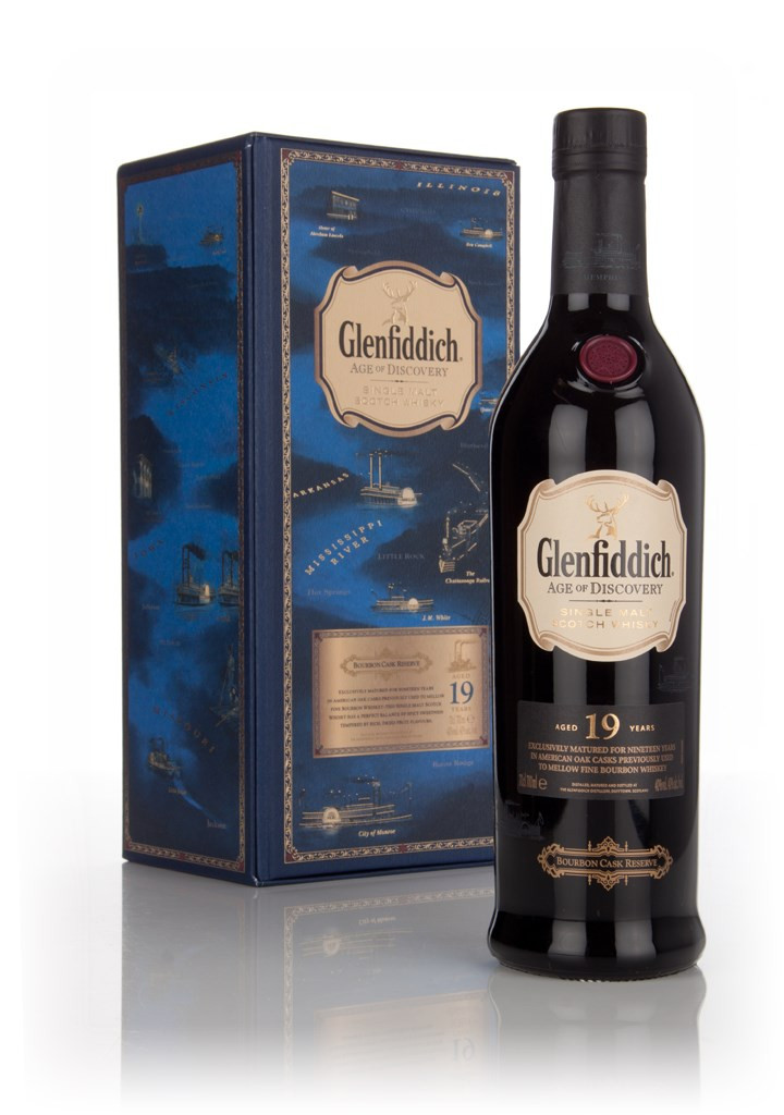 Glenfiddich 19 Year Old - Age of Discovery Bourbon Cask 70cl