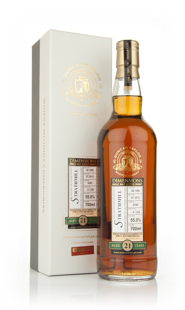 Strathmill 21 Year Old 1990 - Dimensions (Duncan Taylor) 70cl