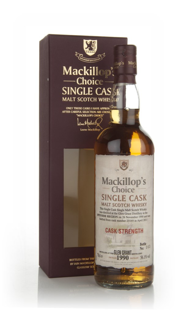 Glen Grant 20 Year Old 1990 (cask 23169) - Mackillop's Choice 70cl