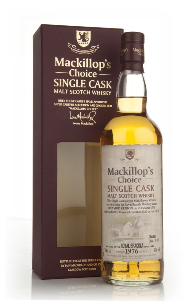 Royal Brackla 33 Year Old 1976 (cask 6920) - Mackillop's Choice 70cl