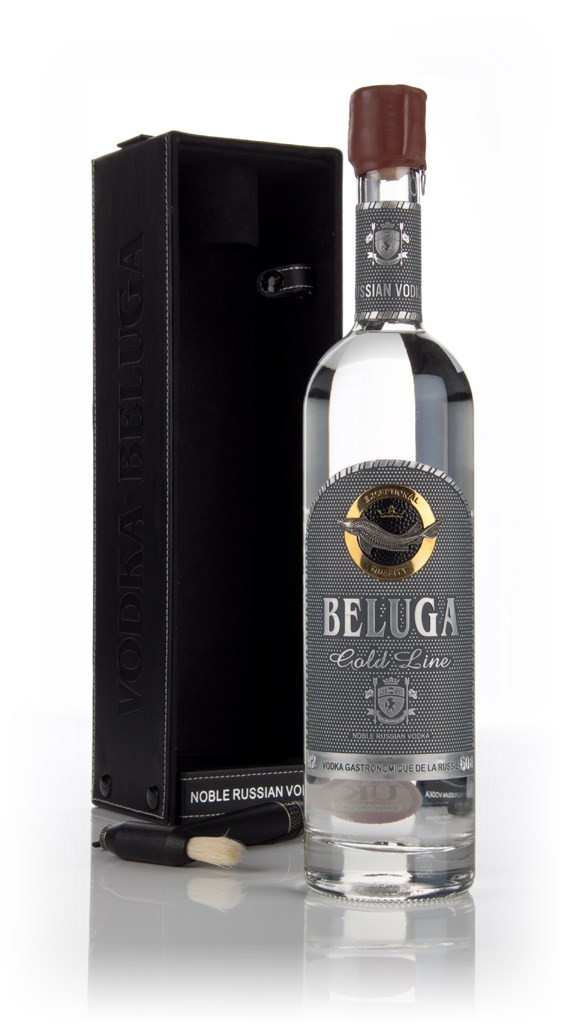 Beluga Gold Line with Leather Gift Box 70cl | Master Of Malt