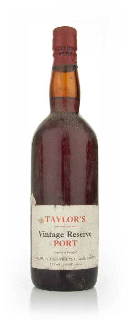 Taylor's Vintage Reserve Port - 1960s 75cl