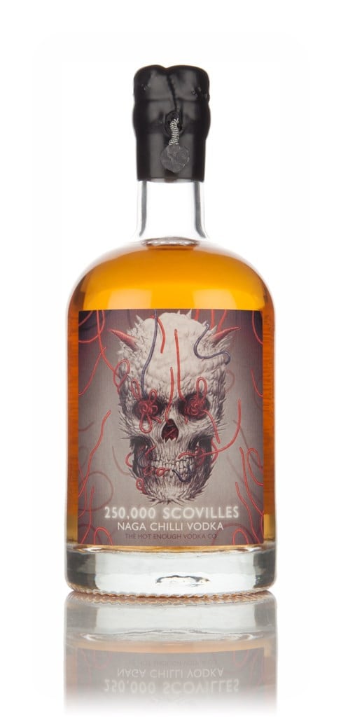 250,000 Scovilles Naga Chilli Vodka 50cl