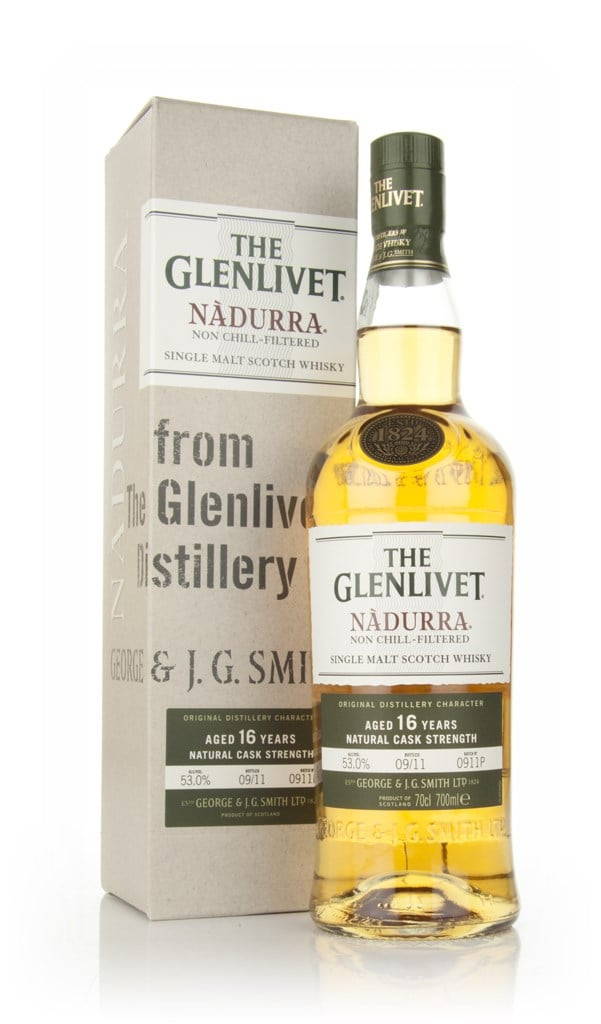 The Glenlivet 16 Year Old Nàdurra Batch 0911P 70cl
