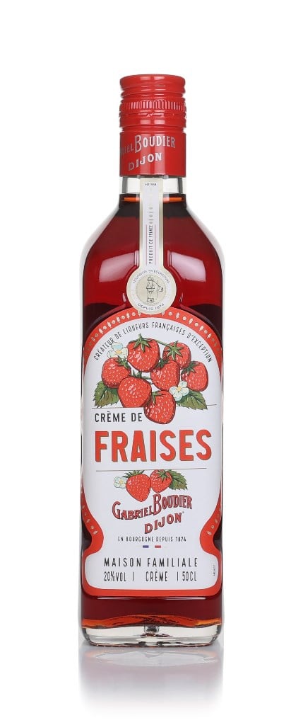 Gabriel Boudier Crème de Fraises a la Fraise des Bois (Wild Strawberry) 50cl