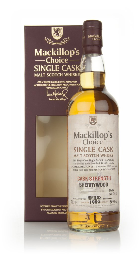 Mortlach 22 Year Old 1989 (cask 3926) - Mackillop's Choice 70cl