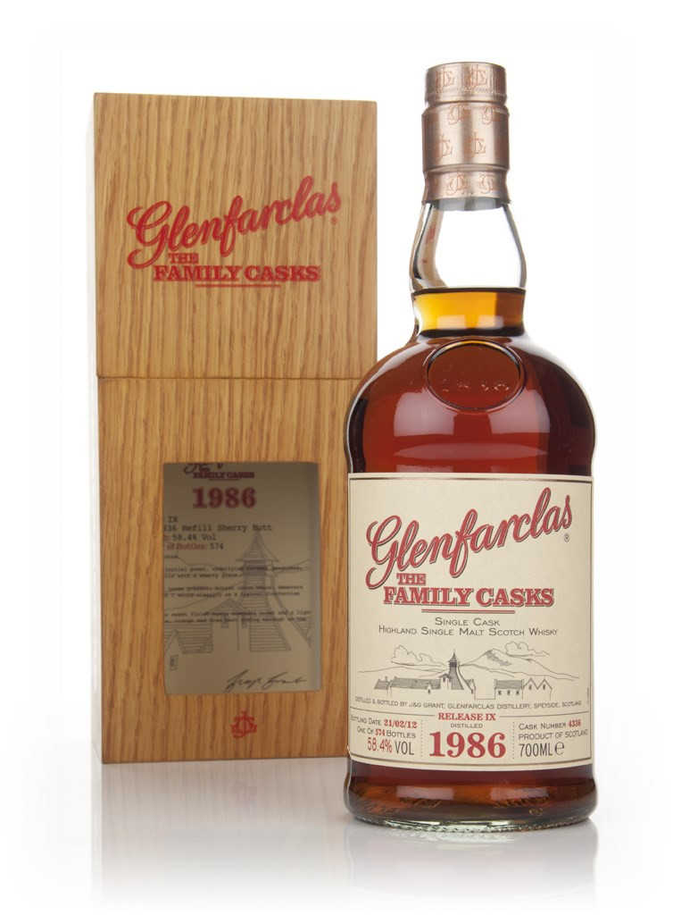 Glenfarclas 1986 Family Cask Release IX 70cl