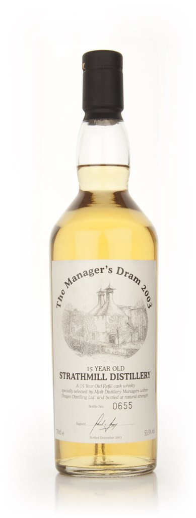 Strathmill 15 Year Old - The Manager's Dram 2003 70cl