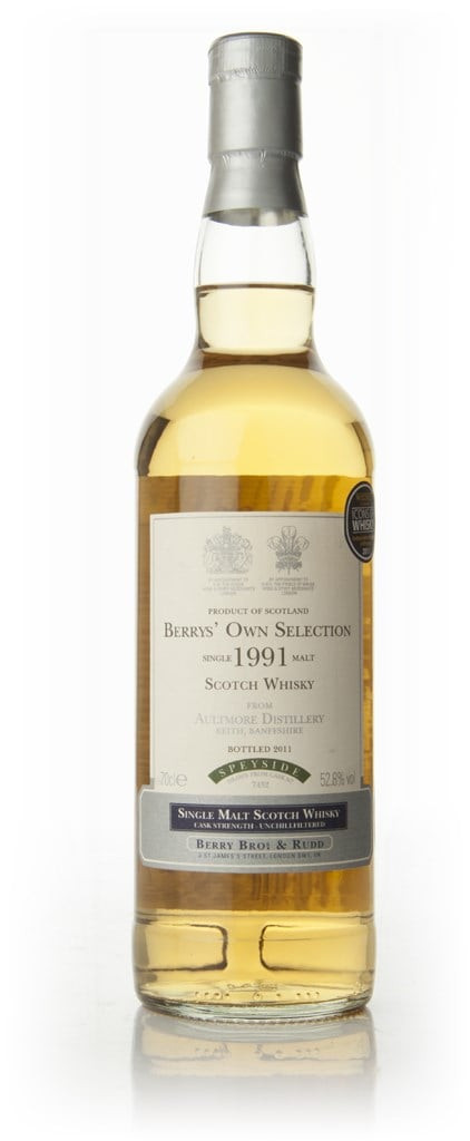 Aultmore 18 Year Old 1991 (Berry Bros. & Rudd) 70cl