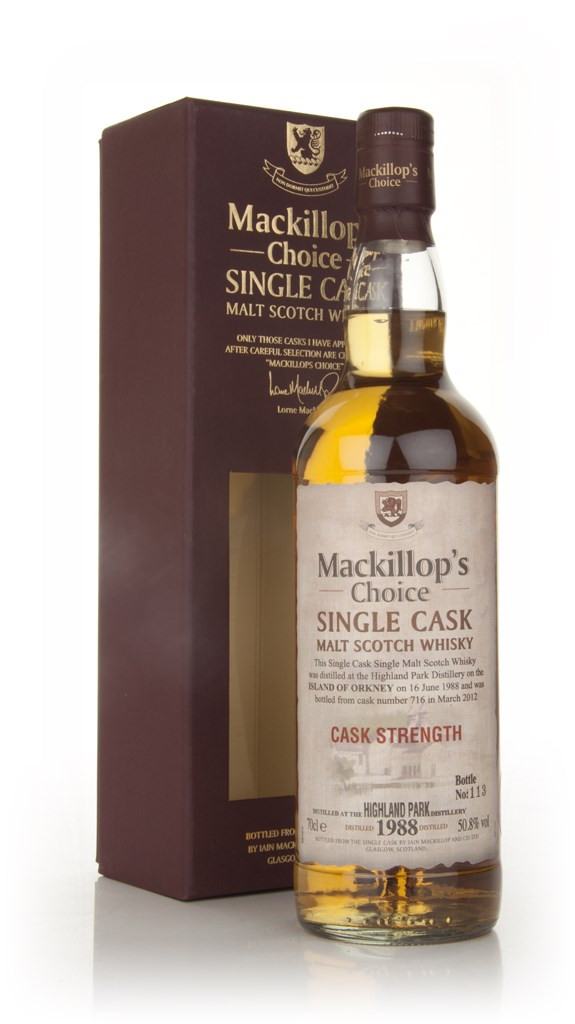 Highland Park 23 Year Old 1988 (cask 716) - Mackillop's Choice 70cl