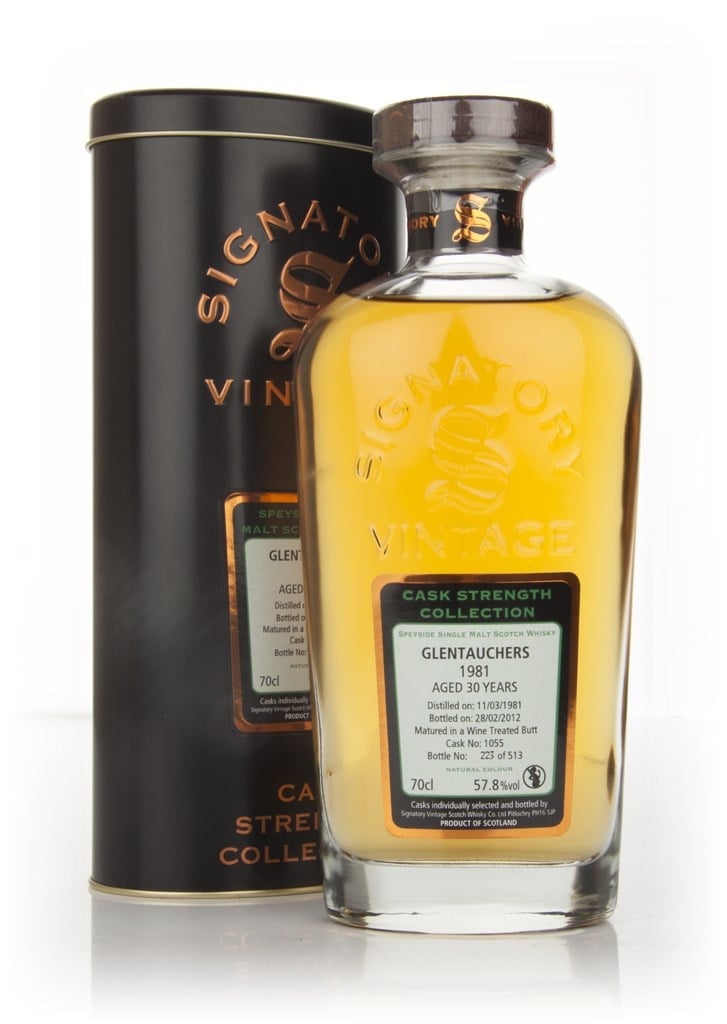 Glentauchers 30 Year Old 1981 - Cask Strength Collection (Signatory) 70cl