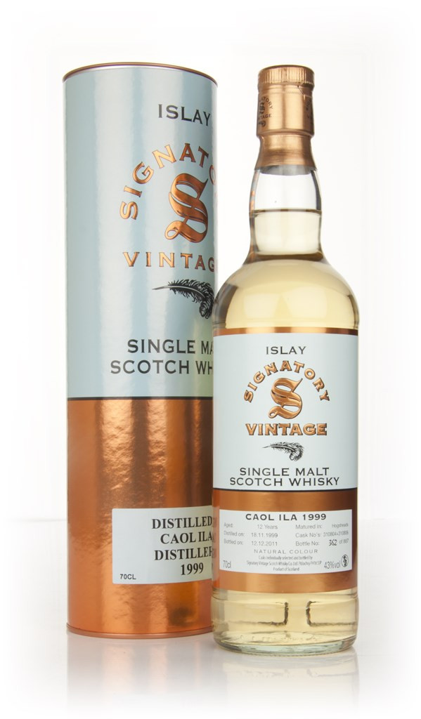 Caol Ila 12 Year Old 1999 (Signatory) 70cl