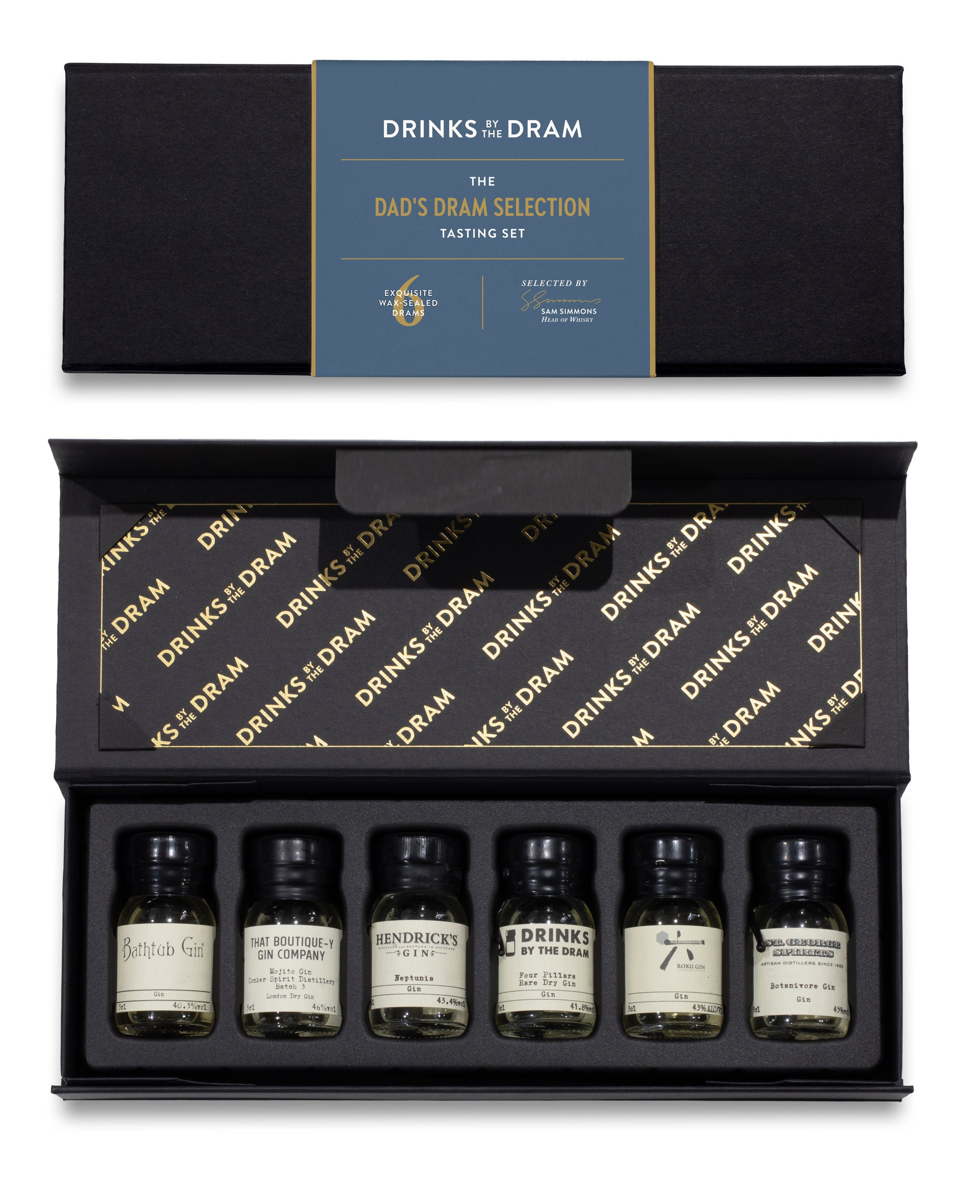 Dad's Dram Selection Gin Tasting Set
