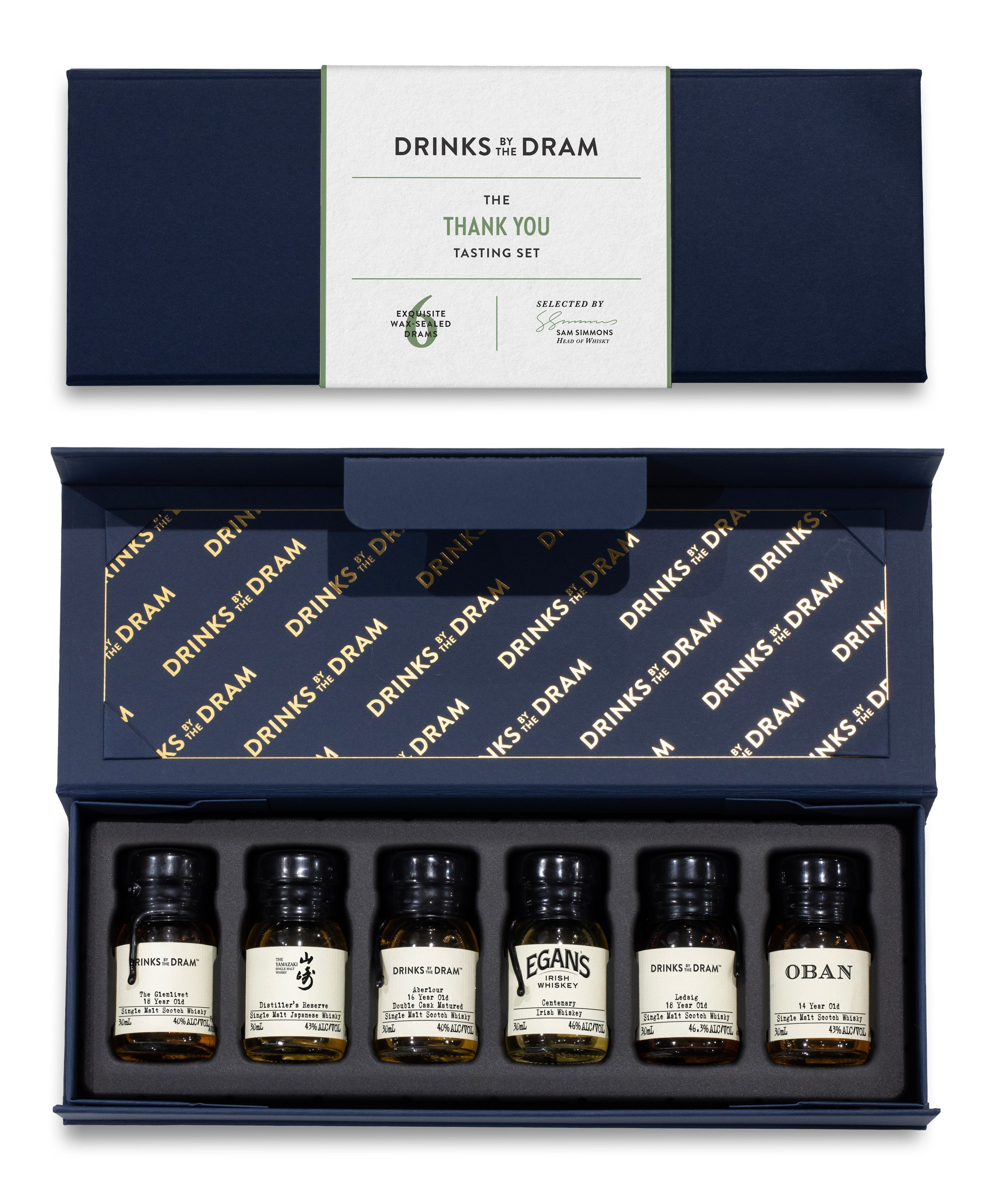 Thank You Premium Whisky Tasting Set (Blue)