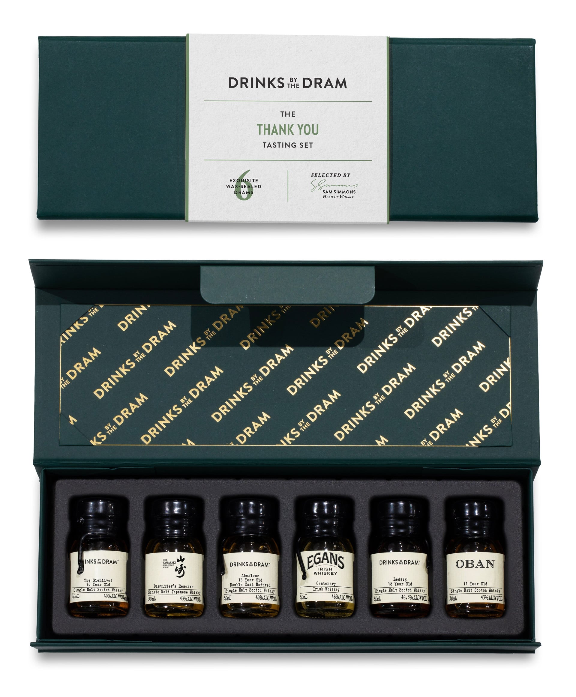 Thank You Premium Whisky Tasting Set (Green)